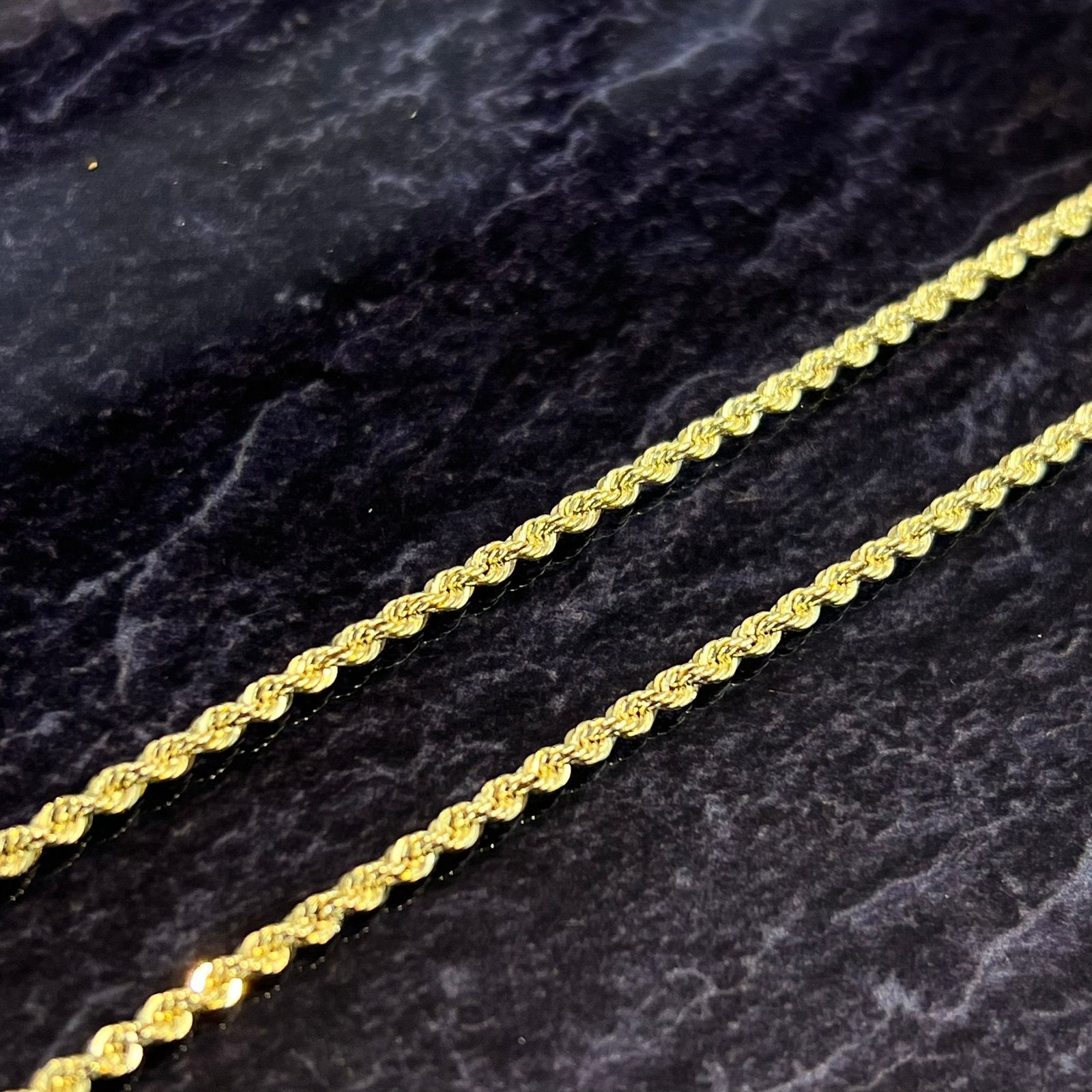 Gouden rope ketting 14 karaat goud 14k rope chain, Sieraden, Tassen en Uiterlijk, Kettingen, Ophalen of Verzenden, Nieuw, Goud