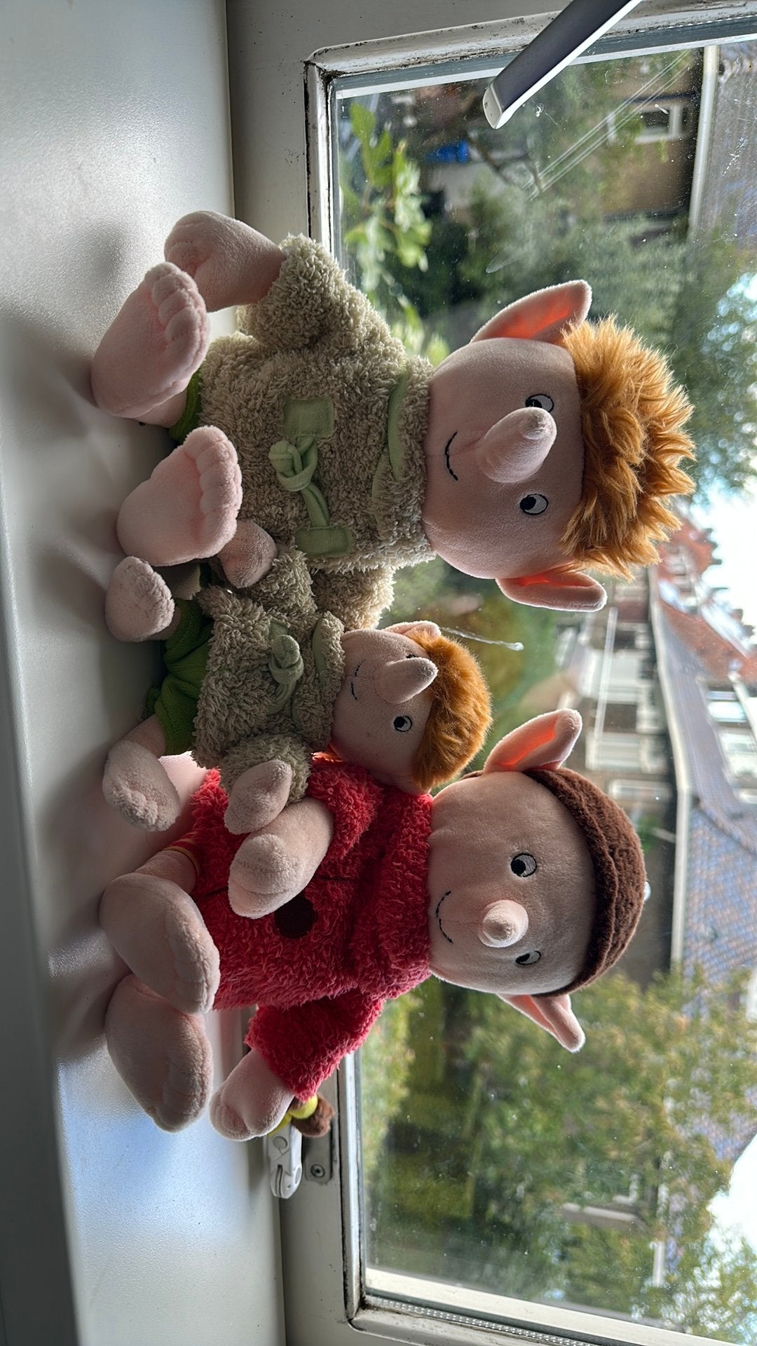 Gorgels drie knuffels, Ophalen, Zo goed als nieuw, Stoffen beer, Overige merken