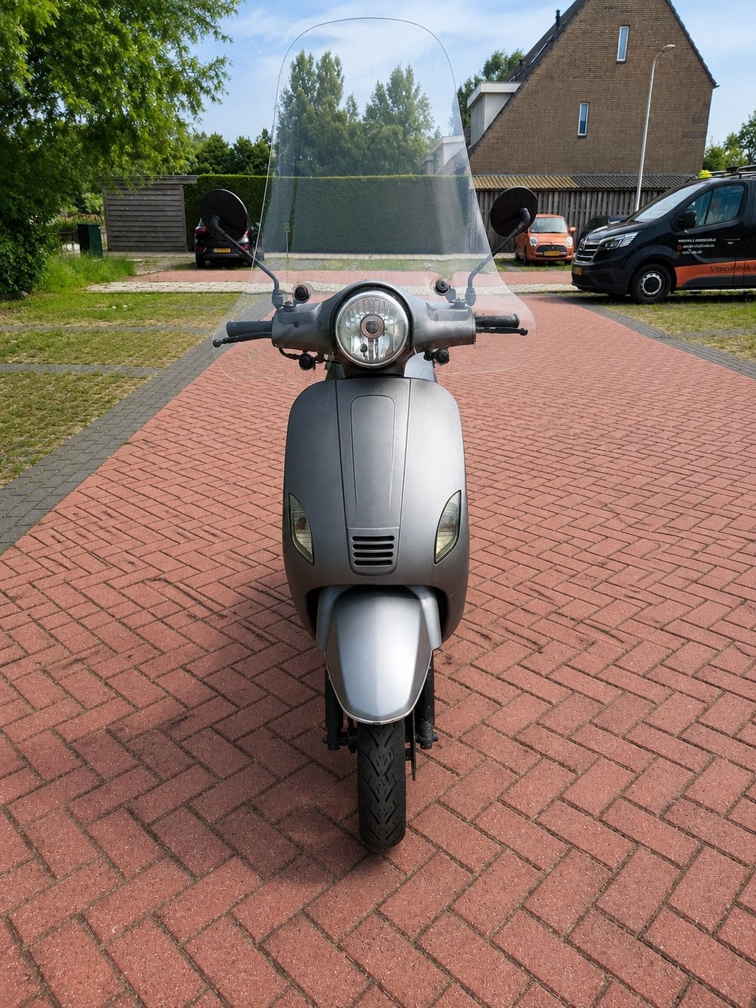 Een goed rijdende scooter te koop, Ophalen, Maximaal 45 km/u, 49 cc, Zo goed als nieuw