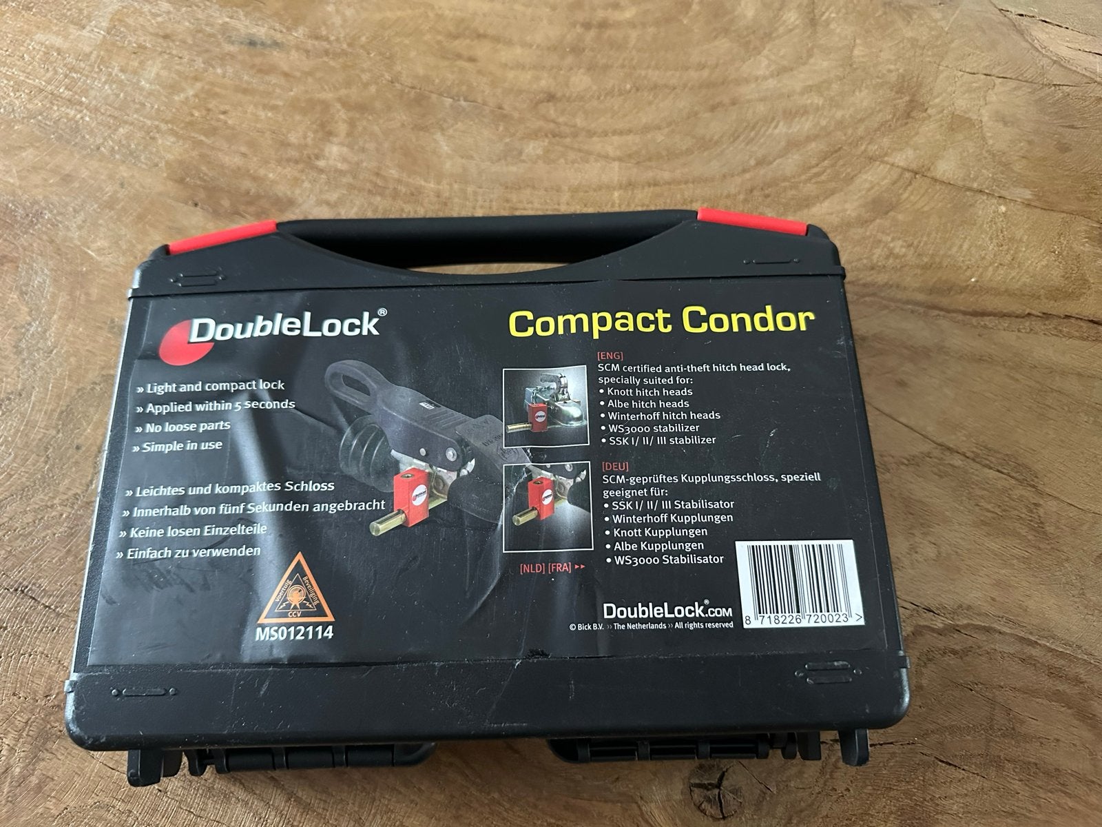 Al-Ko Disselslot DoubleLock Compact Condor - Nieuw in koffer, Caravans en Kamperen, Ophalen, Nieuw