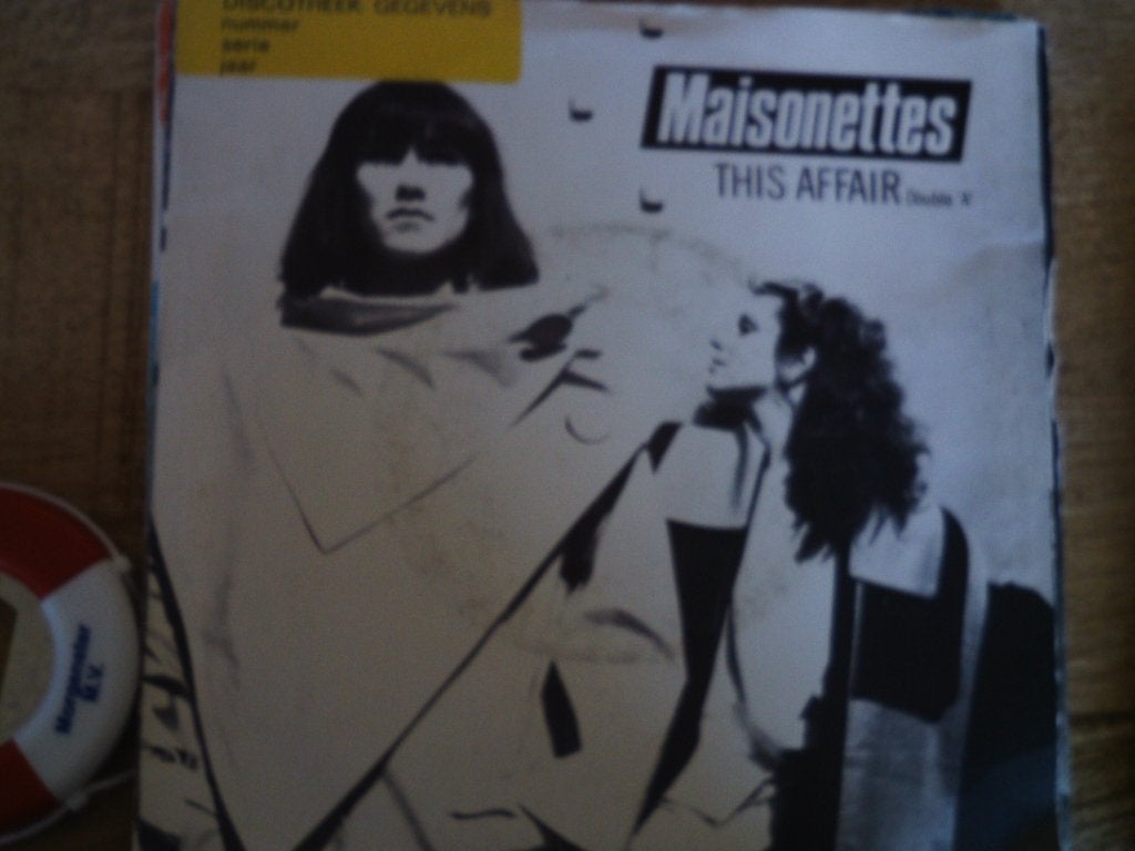 maisonettes - this affair 4jul, 7 inch, Ophalen of Verzenden, Zo goed als nieuw, Pop