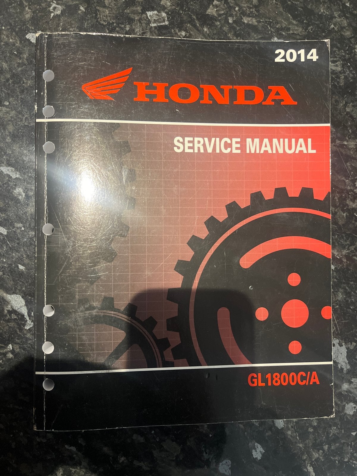 Honda F6c GL1800C/A Service Manual 2014, Ophalen of Verzenden, Honda
