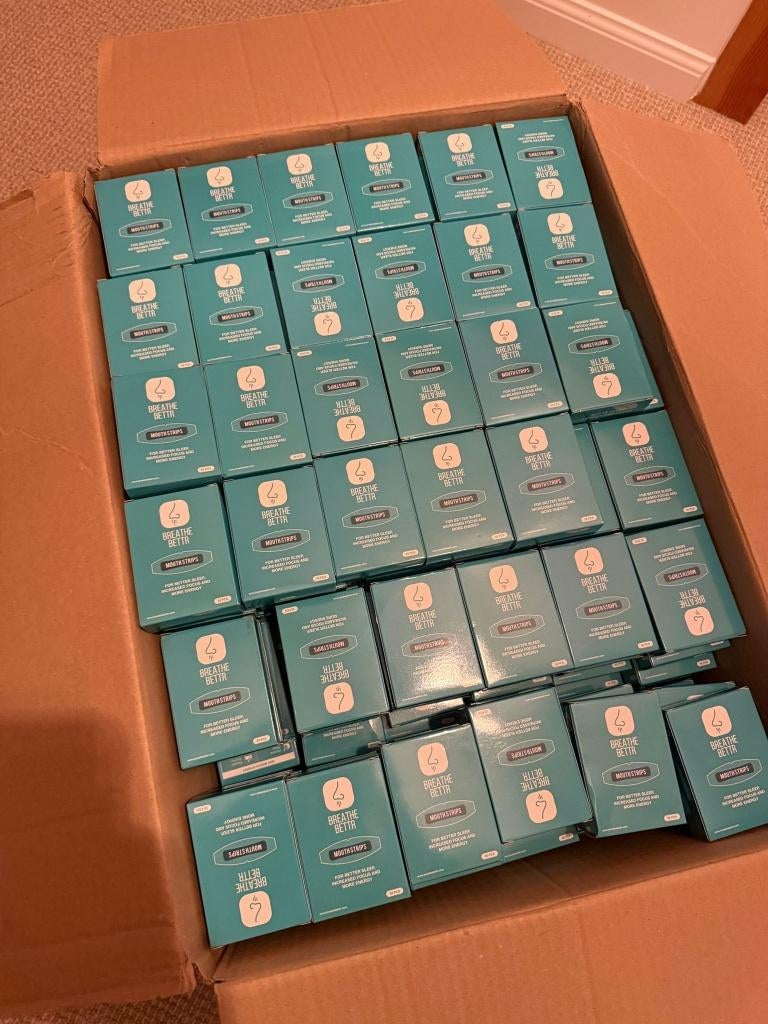 Partij 1.000x mondpleisters (mouth tape) – merk + webshop, Ophalen, Nieuw, Overige typen