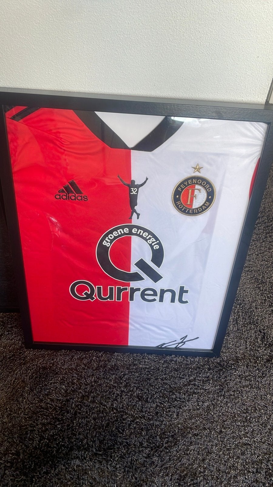 Feyenoord Thuisshirt Berghuis #19 - Maat M, Maat M, Ophalen, Zo goed als nieuw, Shirt
