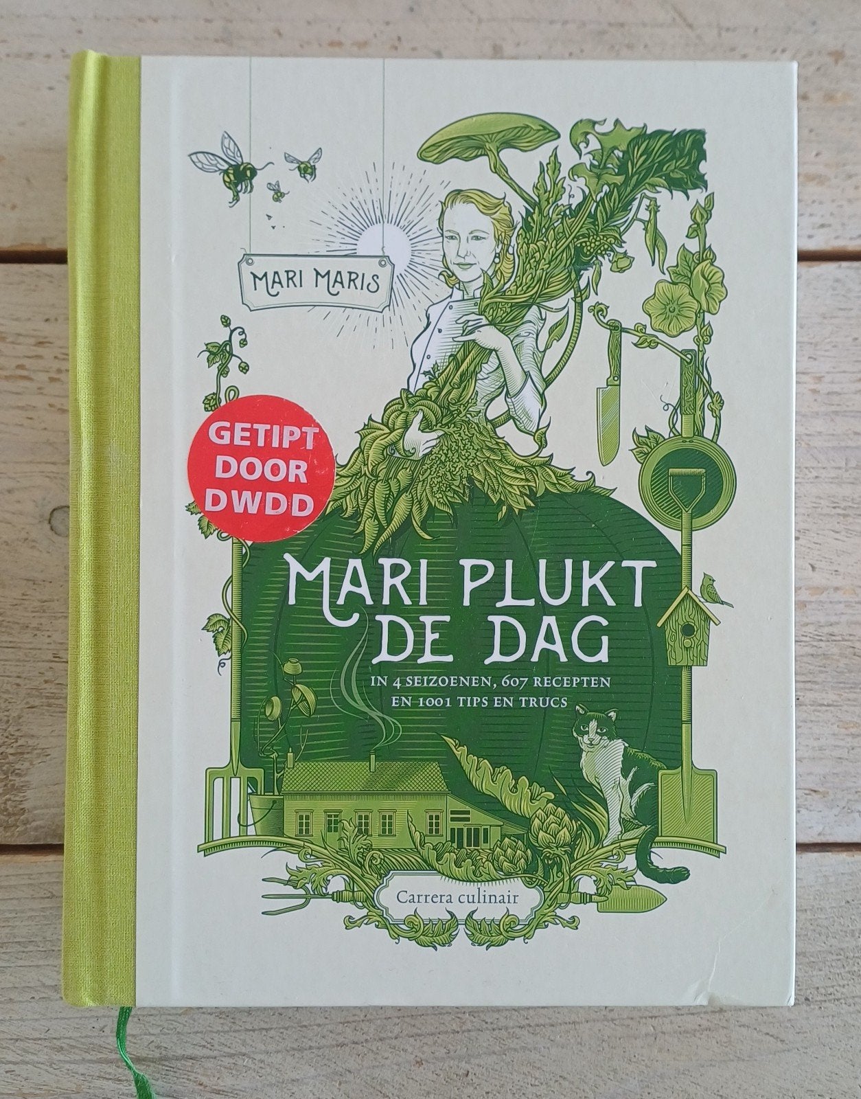 Mari Maris - Mari plukt de dag, Ophalen of Verzenden, Zo goed als nieuw, Mari Maris, Hoofdgerechten