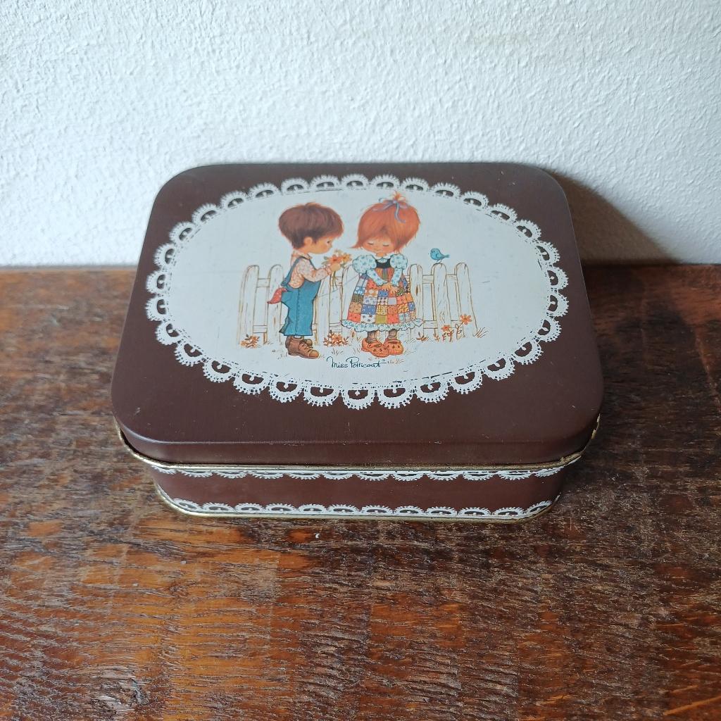 Blik Miss Petticoat, Ophalen of Verzenden, Gebruikt, Overige, Overige merken