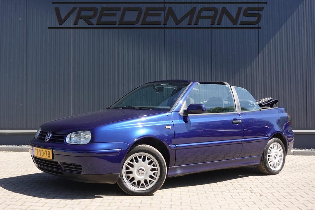 Volkswagen Golf Cabriolet 2.0 Highline, Auto's, Volkswagen, Bedrijf, Te koop, Golf, Airbags, Boordcomputer, Centrale vergrendeling