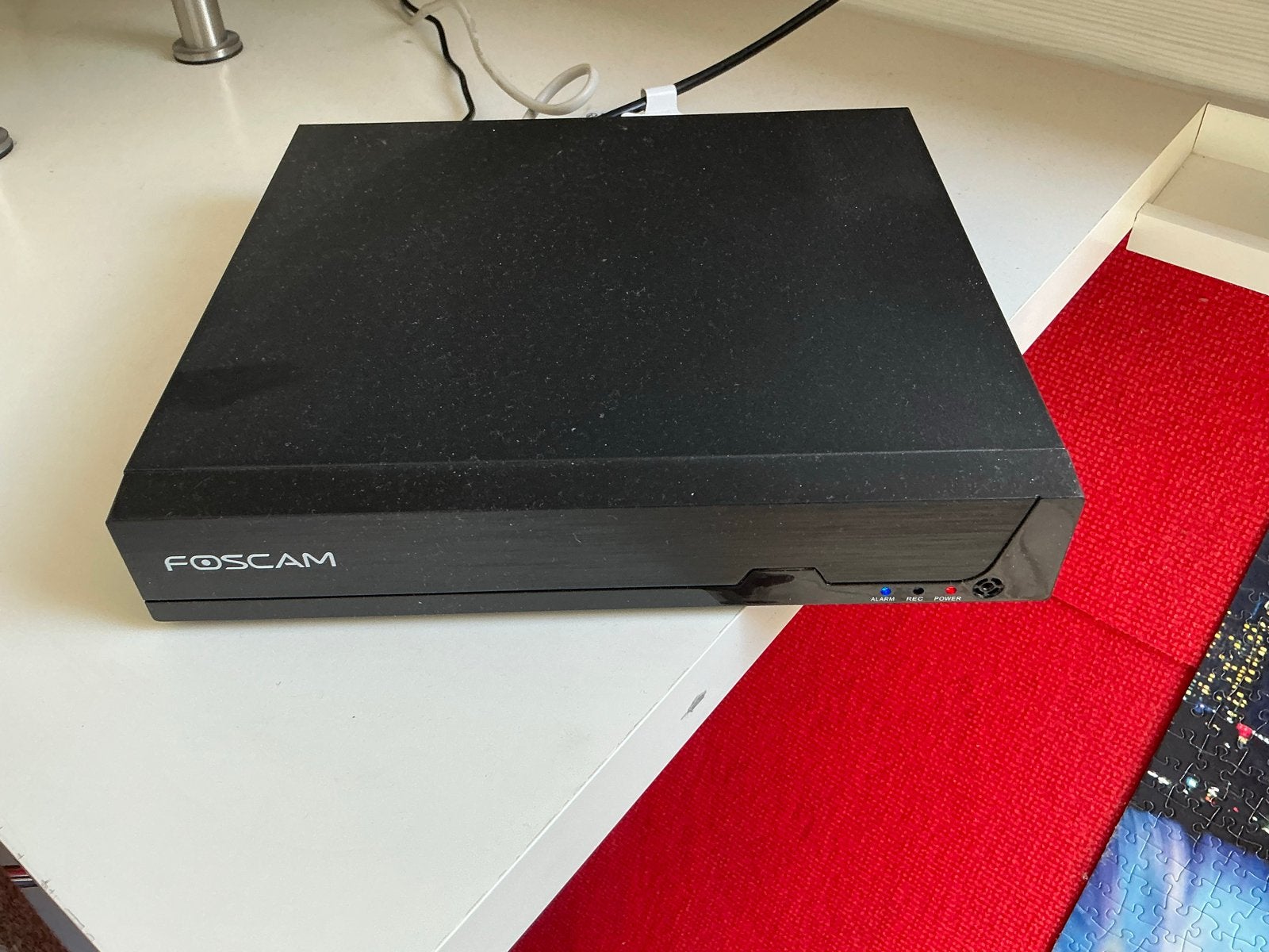 Foscam Beveiligingsset: NVR en 2 Camera's (Binnen/Buiten), Audio, Tv en Foto, Ophalen of Verzenden, Gebruikt, Binnencamera