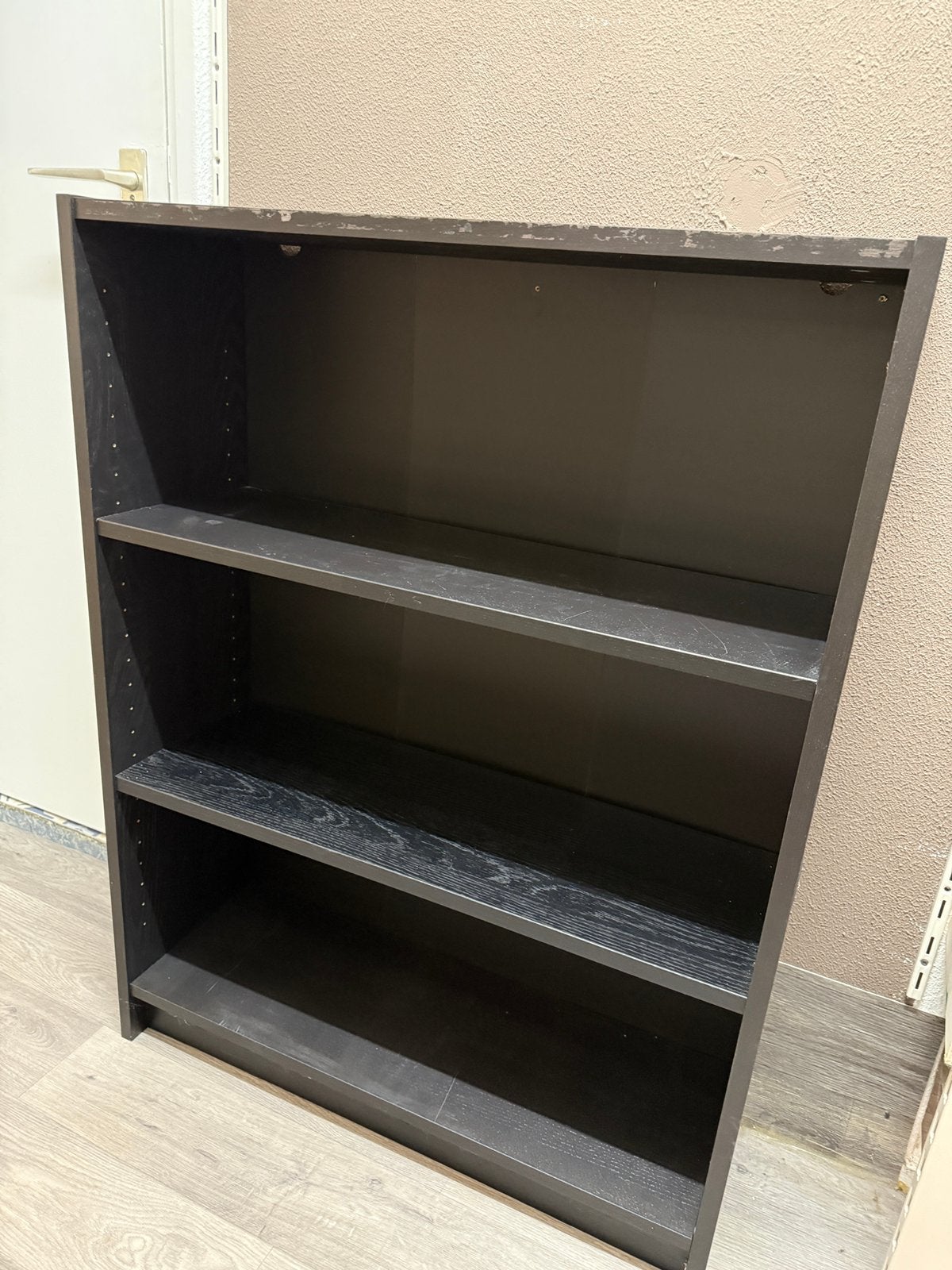 Ikea billy boekenkast bruin zwart 80x28x106 cm, Ophalen, Gebruikt, 200 cm of meer, 50 tot 100 cm