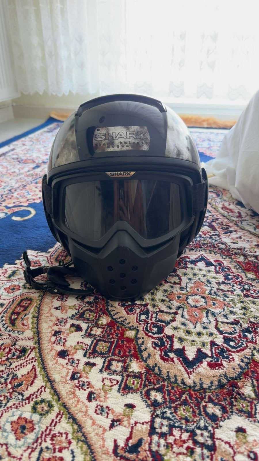 Shark Drak helm met goggles - Stoer en comfortabel, Ophalen, Heren, Jethelm, Shark