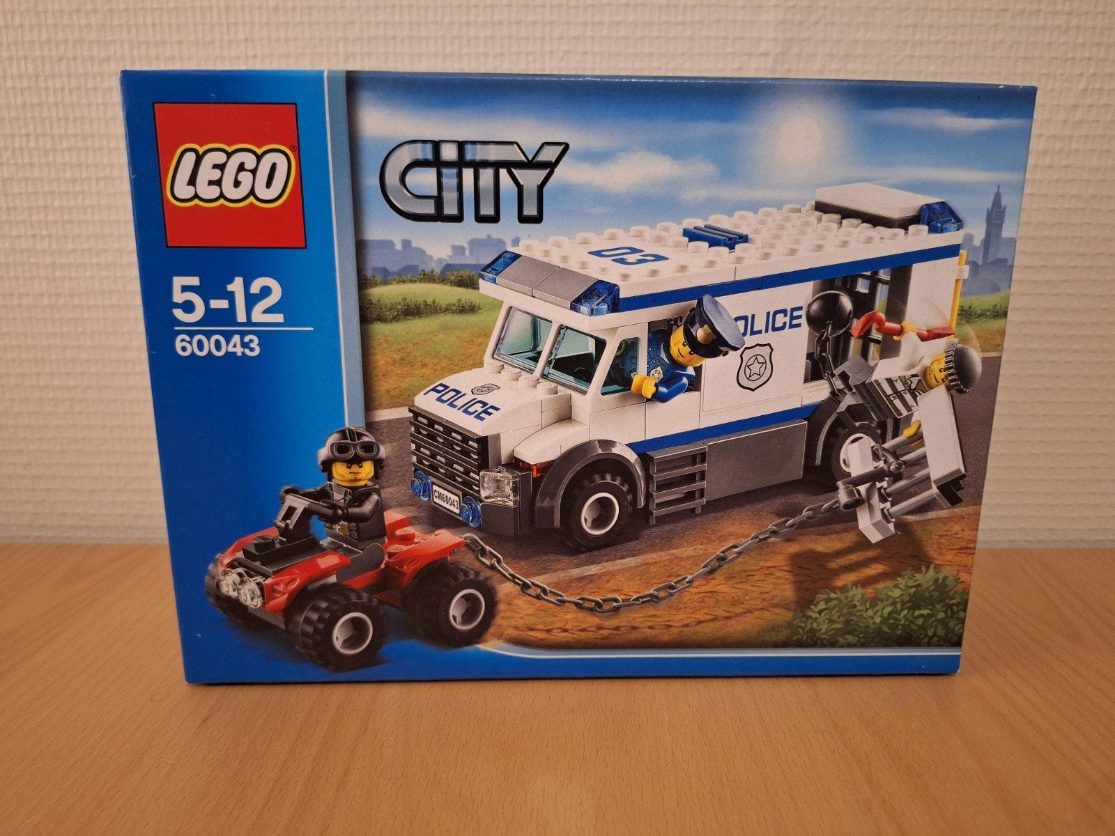 Lego City 60043 - Gevangenentransport (nieuw), City, Lego, Nieuw, Ophalen of Verzenden