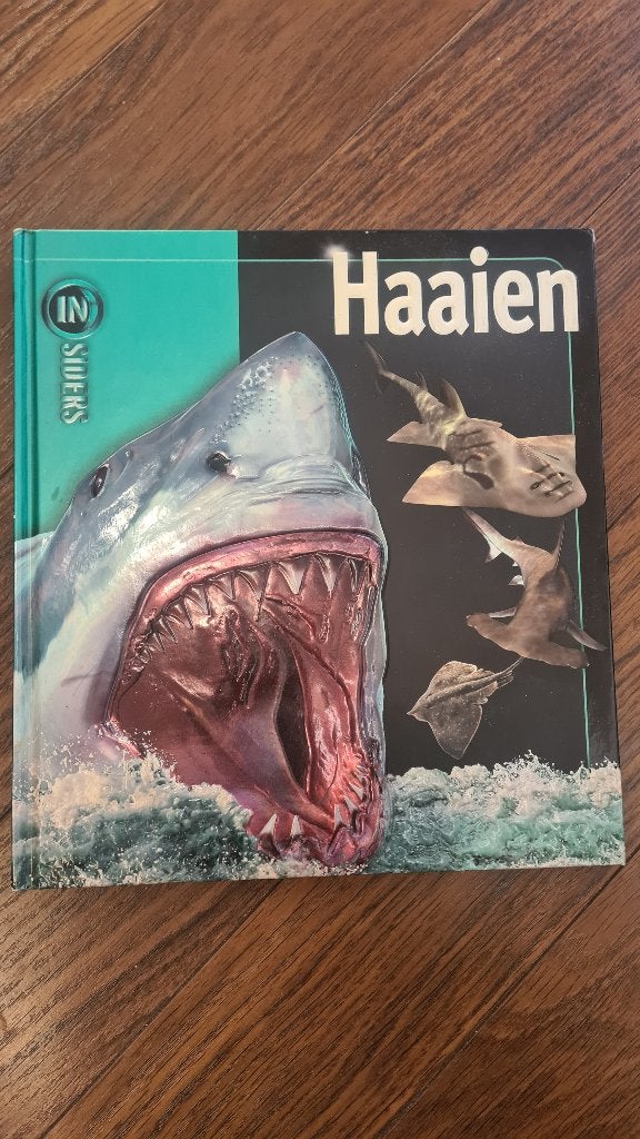 In-Siders: Haaien - Fascinerend boek over haaien, Non-fictie, Diverse auteurs, Ophalen of Verzenden, Zo goed als nieuw