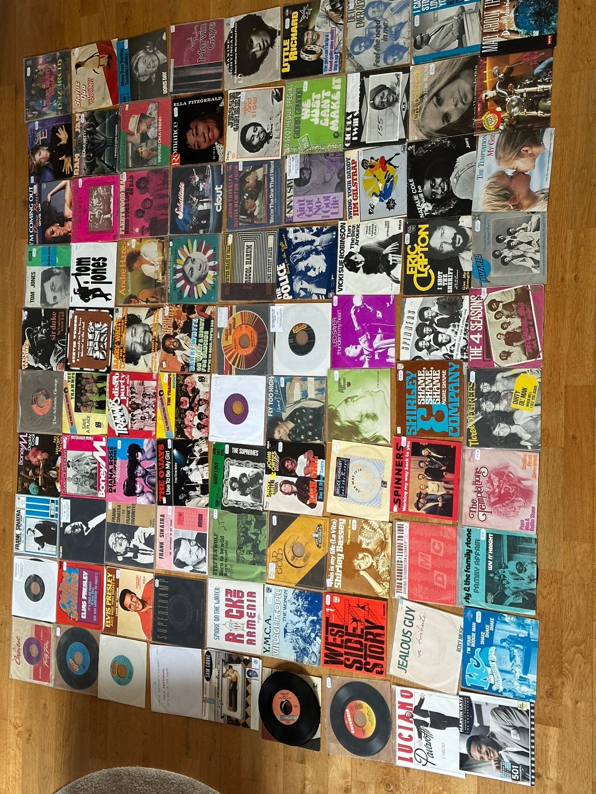 Grote en mooie collectie vinyl singles (meer dan 90 stuks), Ophalen, Gebruikt, 7 inch, Pop