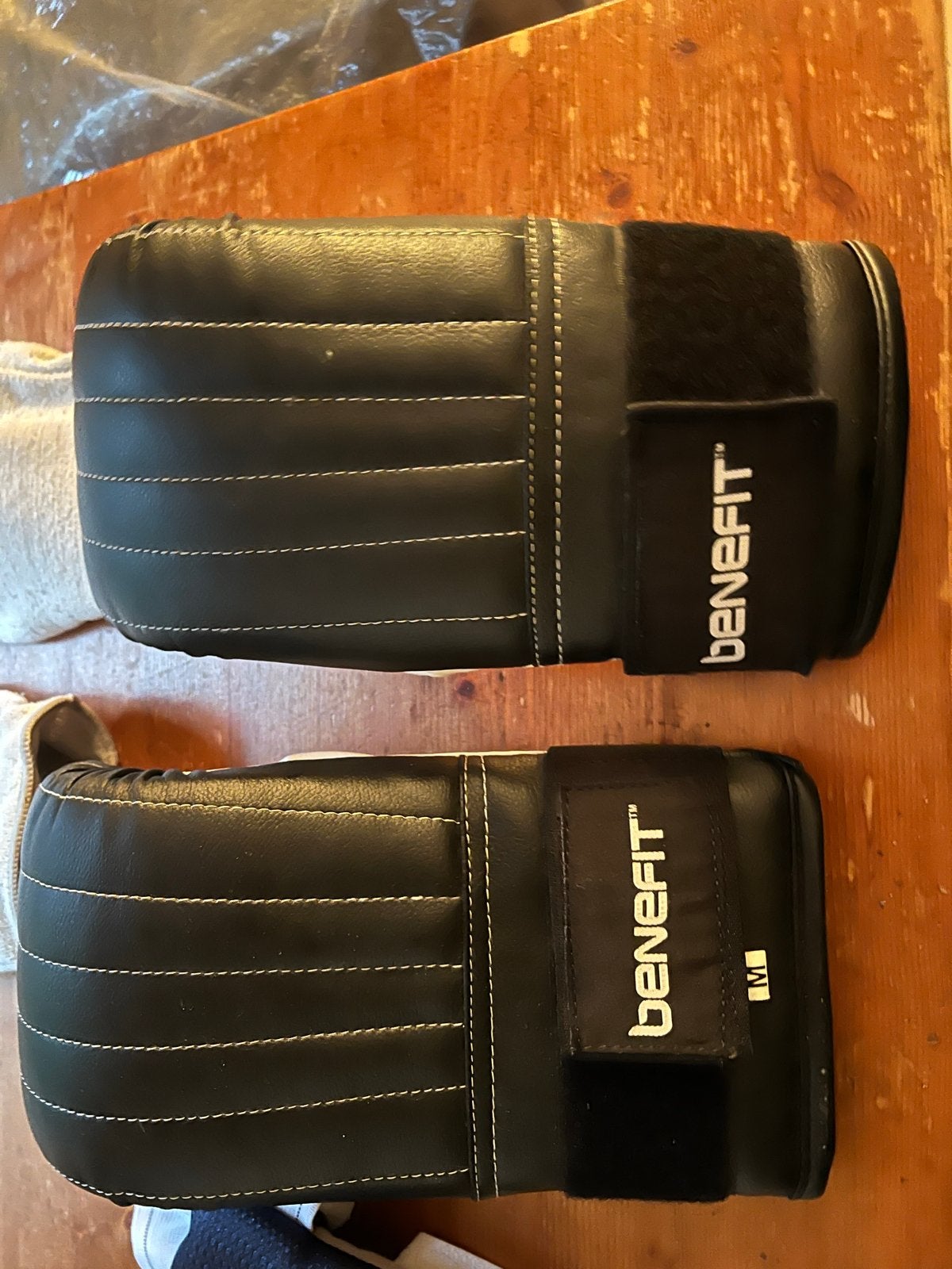 Kickbox setje: scheenbeschermers, tok en handschoenen, Ophalen of Verzenden, Gebruikt, Overige, Vechtsportbescherming