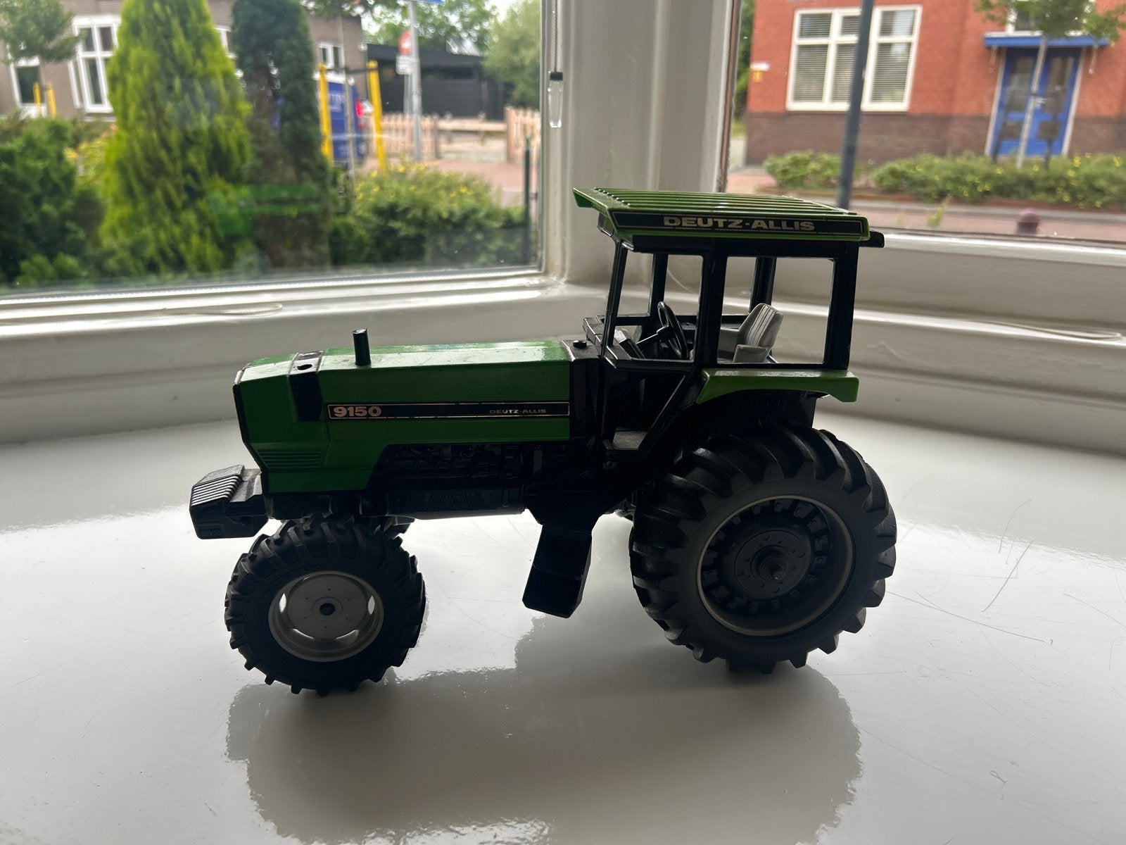 Deutz-Allis 9150 Tractor Model - Groen, Hobby en Vrije tijd, 1:32 tot 1:50, Overige typen, Zo goed als nieuw, Ophalen