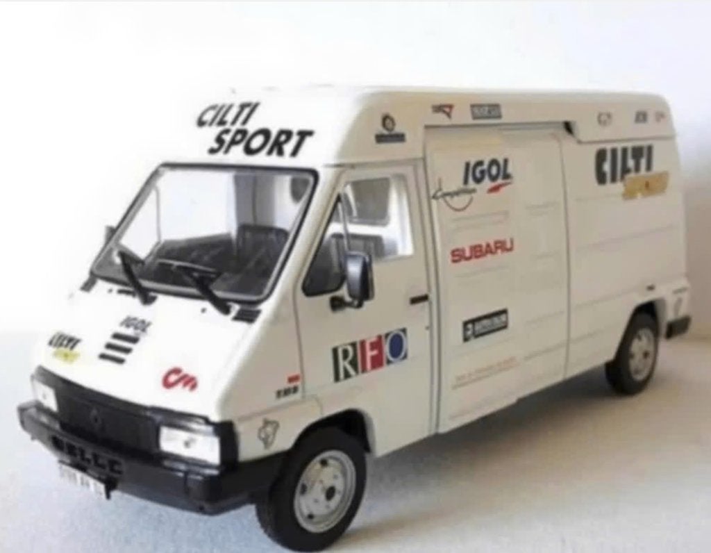 Renault Master Cilti Sport 1998 1/43 Rallye Assistance # 76, Verzenden, Nieuw, Bus of Vrachtwagen, Overige merken