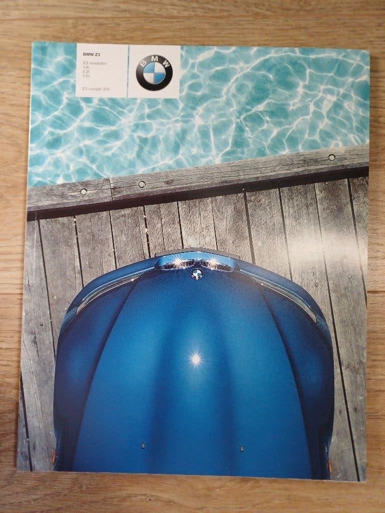 BMW Z3 Roadster en Coupe brochure uit 2001, Ophalen of Verzenden, Zo goed als nieuw, BMW