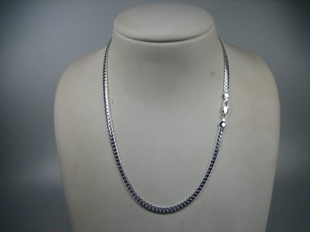 Zilveren platte Gourmet collier met Cartier sluiting nieuw, Sieraden, Tassen en Uiterlijk, Kettingen, Verzenden, Nieuw, Zilver