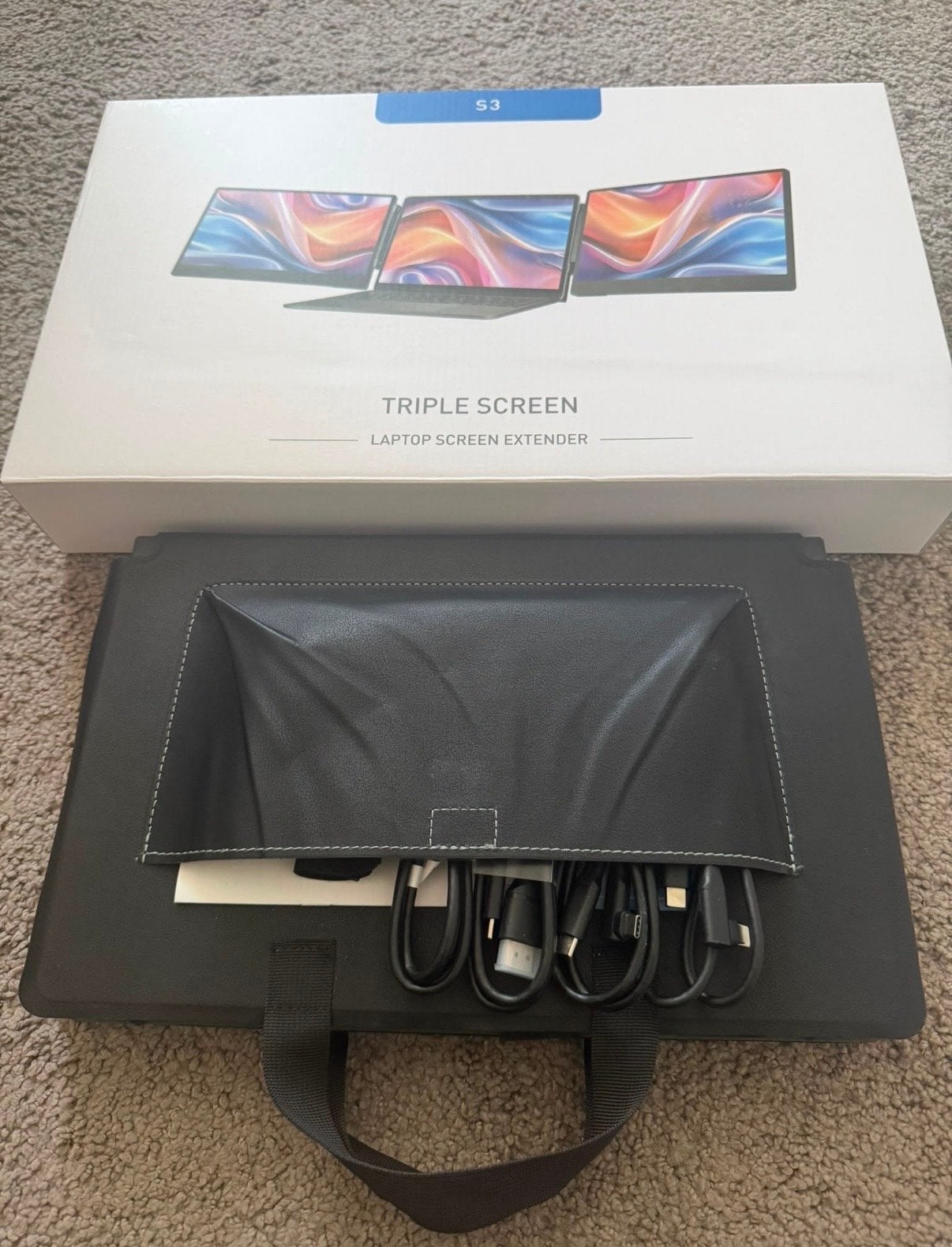 Extra laptopscherm – nieuw, ongebruikt, Computers en Software, Ophalen, HDMI, Nieuw, Full HD