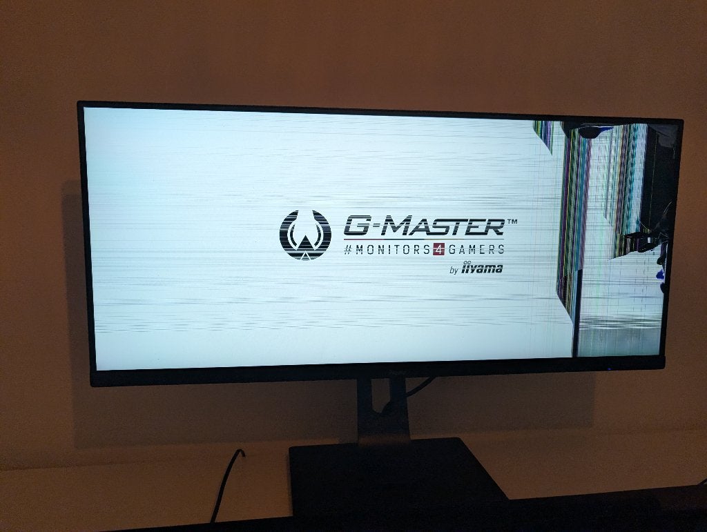 iiyama G-Master GB3461WQSU-B1 34" – defect / onderdelen, Computers en Software, IPS, 101 t/m 150 Hz, Hoofdtelefoonaansluiting