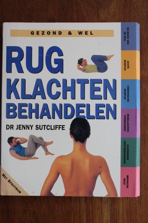 Sutcliffe - Rugklachten behandelen Gezondheid, Ophalen of Verzenden, Gelezen, Gezondheid en Conditie
