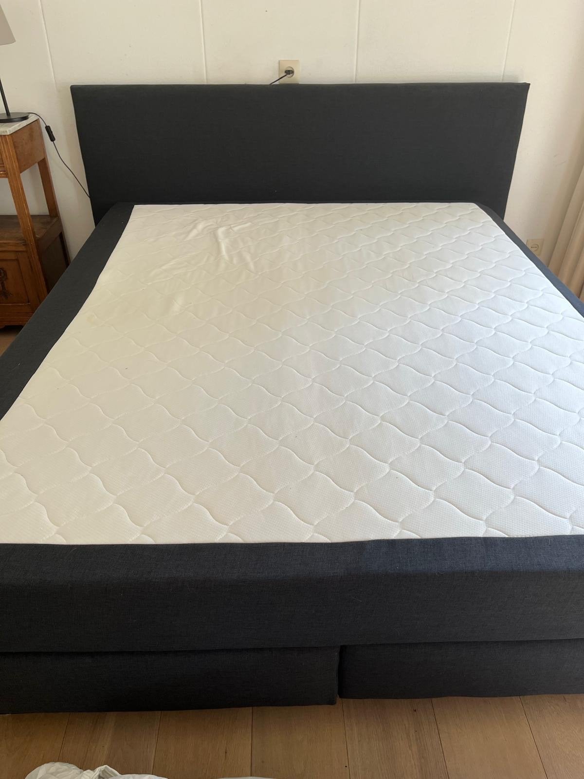 Tweepersoons boxspring, Huis en Inrichting, Ophalen, Gebruikt, Tweepersoons, 200 cm