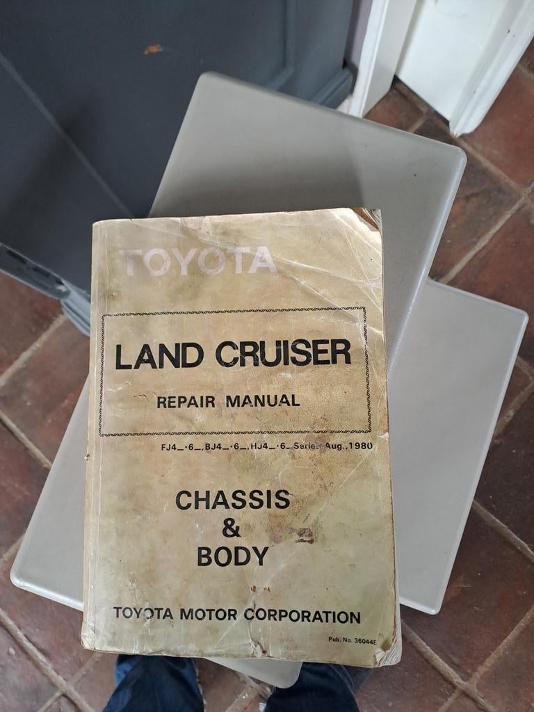 Toyota Land Cruiser Reparatiehandleiding, Ophalen of Verzenden