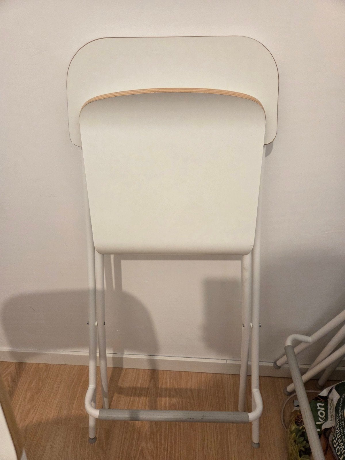IKEA Franklin opvouwbare stoelen - perfecte staat, Ophalen, Twee, Wit, Zo goed als nieuw