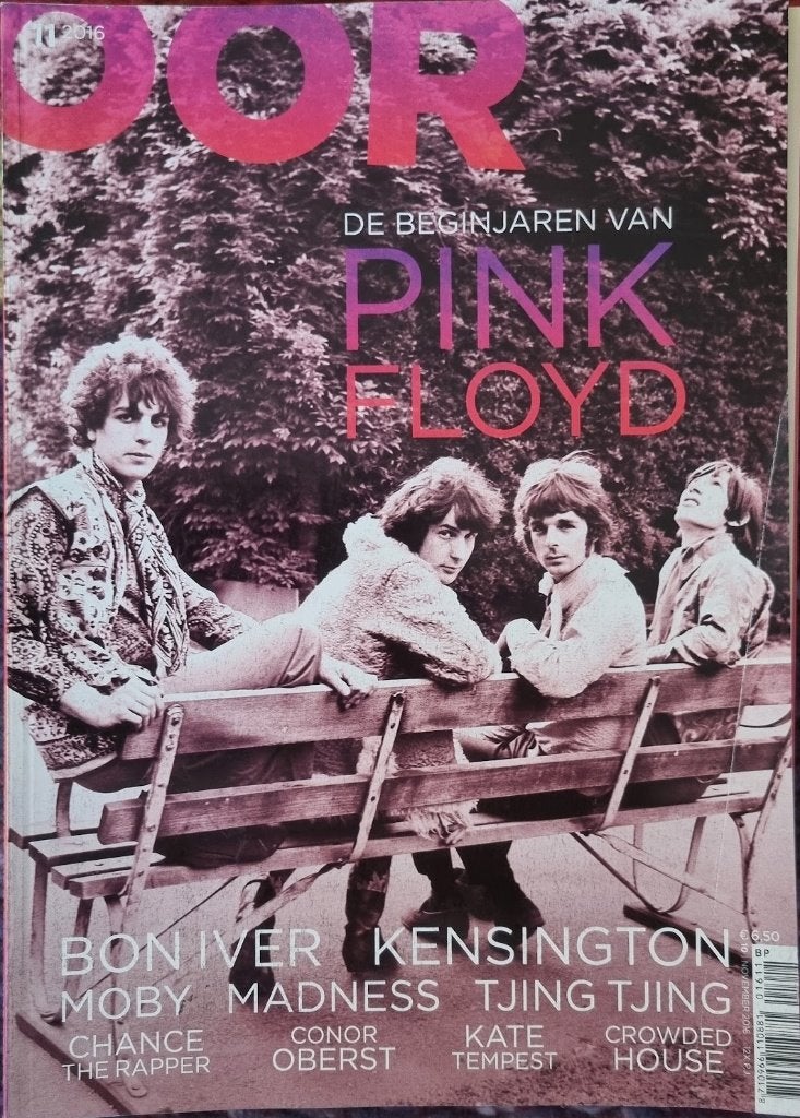 OOR 11-2016 Pink Floyd Bon Iver Kensington Moby Madness, Ophalen of Verzenden, Zo goed als nieuw, Muziek, Film of Tv