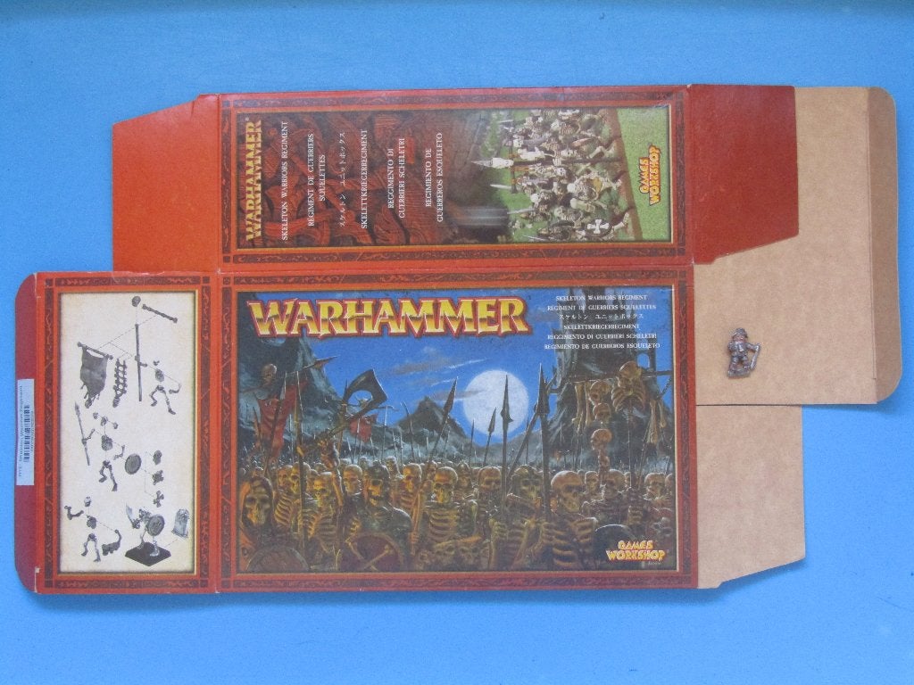 Skeleton Warriors Regiment, Hobby en Vrije tijd, Ophalen of Verzenden, Zo goed als nieuw, Warhammer, Figuurtje(s)