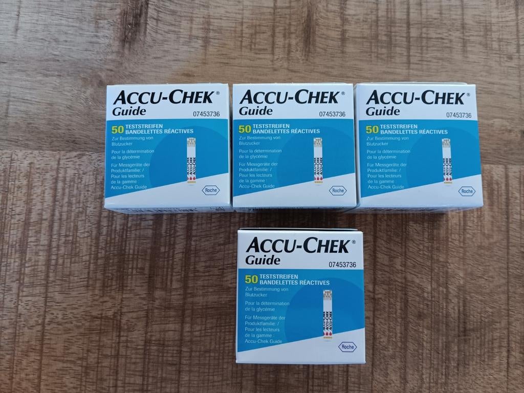 Accu chek guide teststrips glucosemeter, Diversen, Verpleegmiddelen, Ophalen of Verzenden, Nieuw
