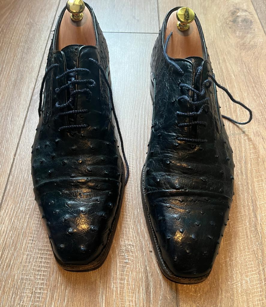 Harris schoenen Struzzo maat 10 (45), Kleding | Heren, Schoenen, Ophalen of Verzenden, Gedragen, Overige kleuren