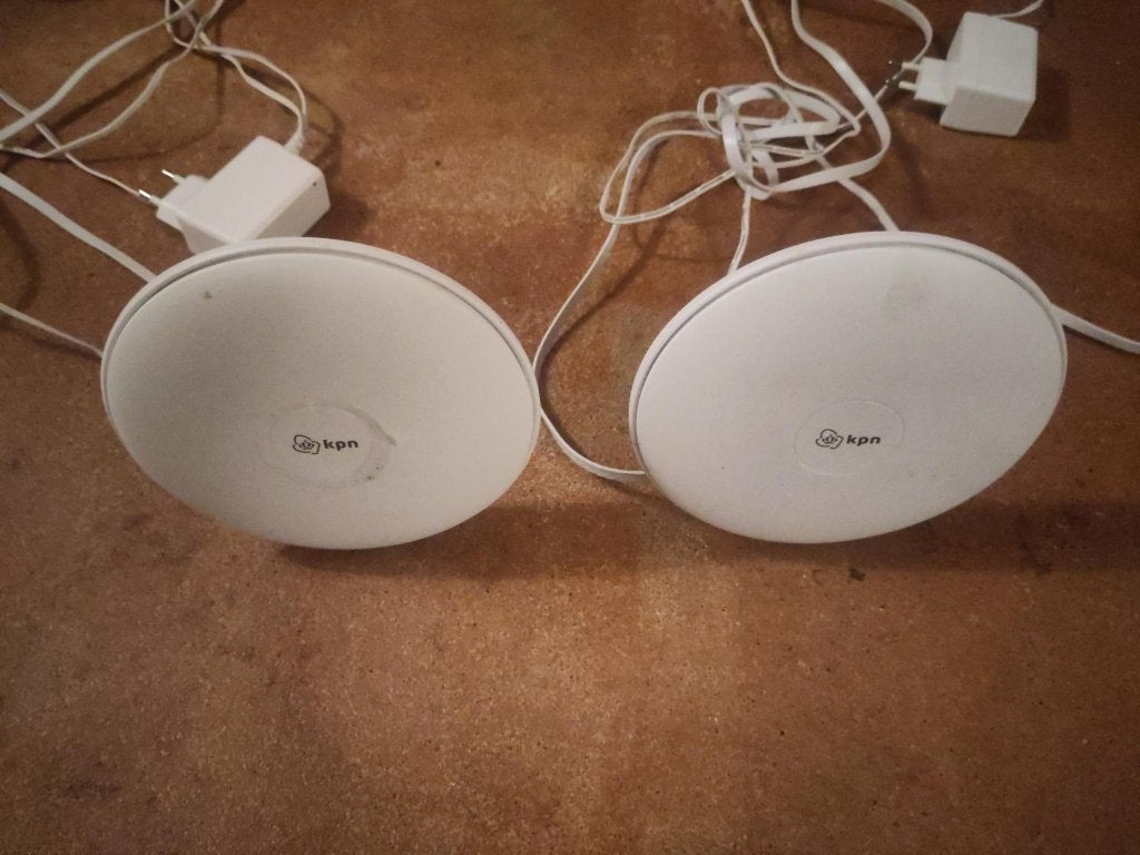 Wifi-Extender: KPN-Arcardyan SuperWifi Punt (2 stuks), Ophalen, Gebruikt, KPN Arcadyan