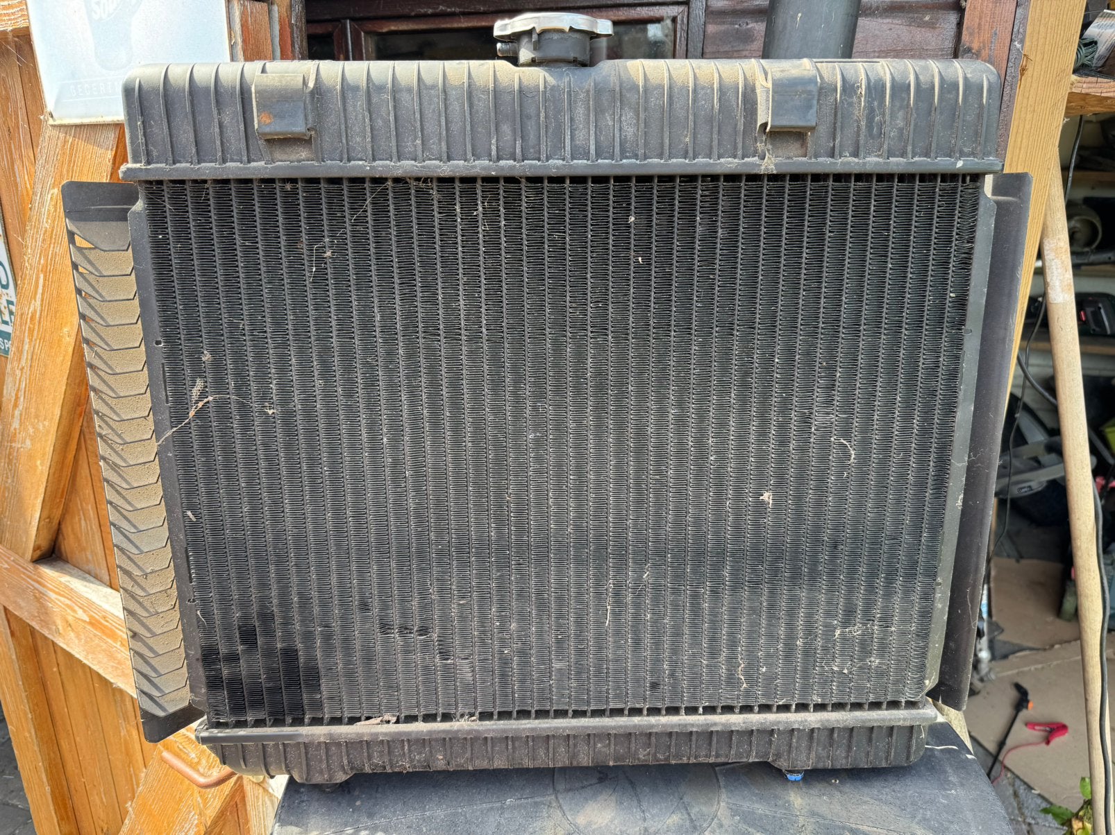 Mercedes W126 Behr Radiateur Handbak Origineel, Auto-onderdelen, Ophalen, Gebruikt, Mercedes-Benz