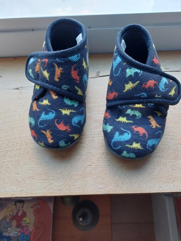 Pantoffeltjes. Mt 23, Ophalen of Verzenden, Zo goed als nieuw, Jongetje of Meisje, Schoentjes