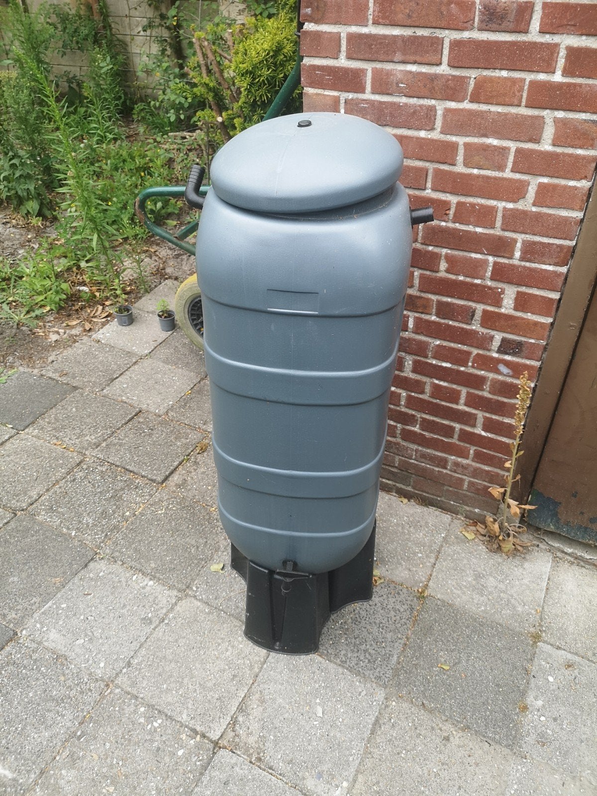Regenton 100 liter met voet, Tuin en Terras, Regentonnen, 75 tot 150 liter, Ophalen