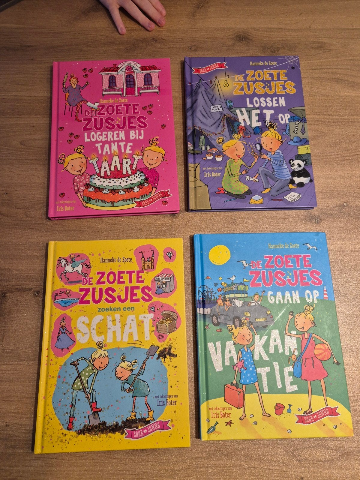 De Zoete Zusjes Boeken - Set van 4, Ophalen, Gelezen, Hanneke de Zoete, Fictie algemeen
