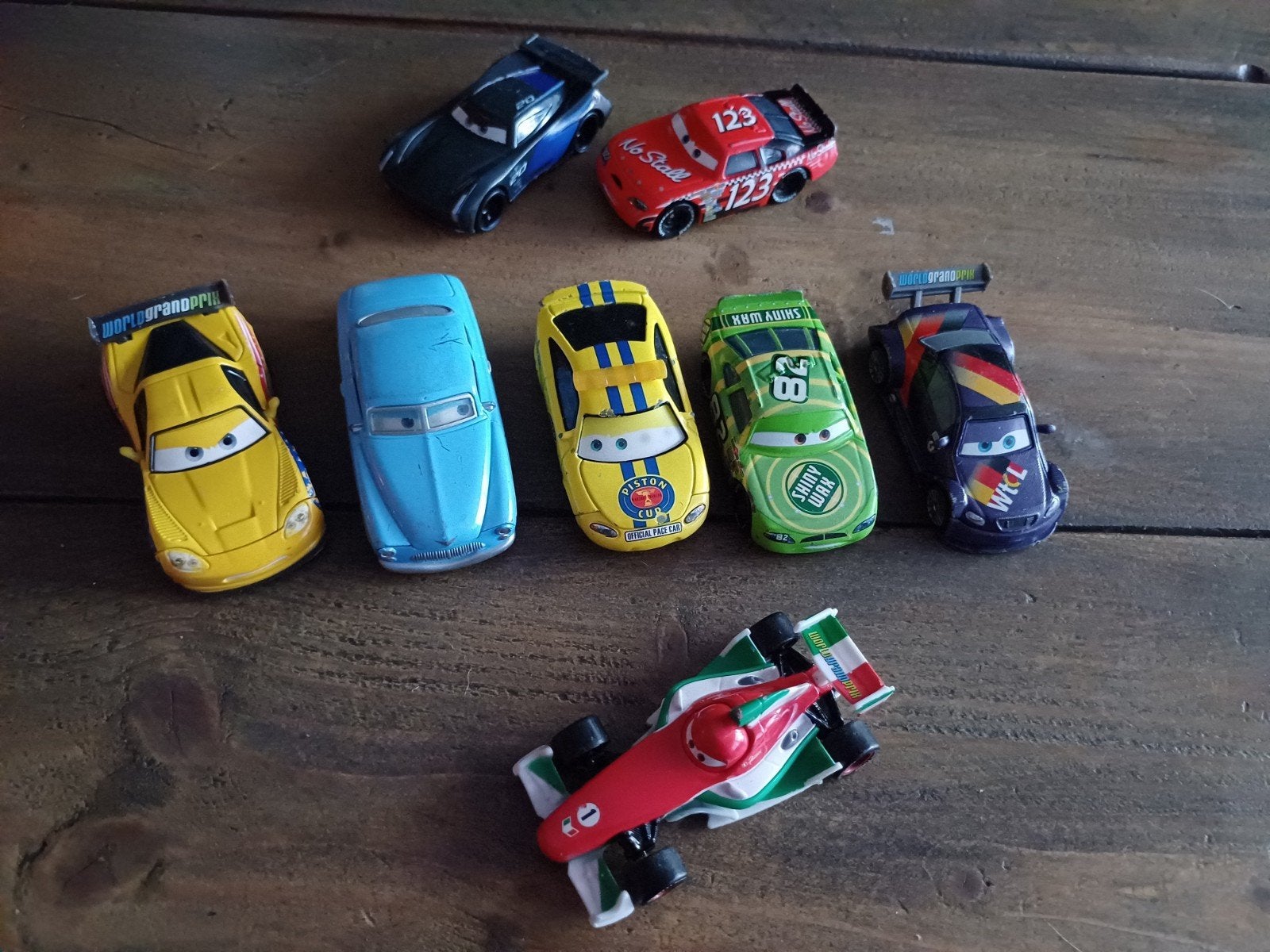 Te koop Disney Cars auto's (2), Ophalen, Gebruikt