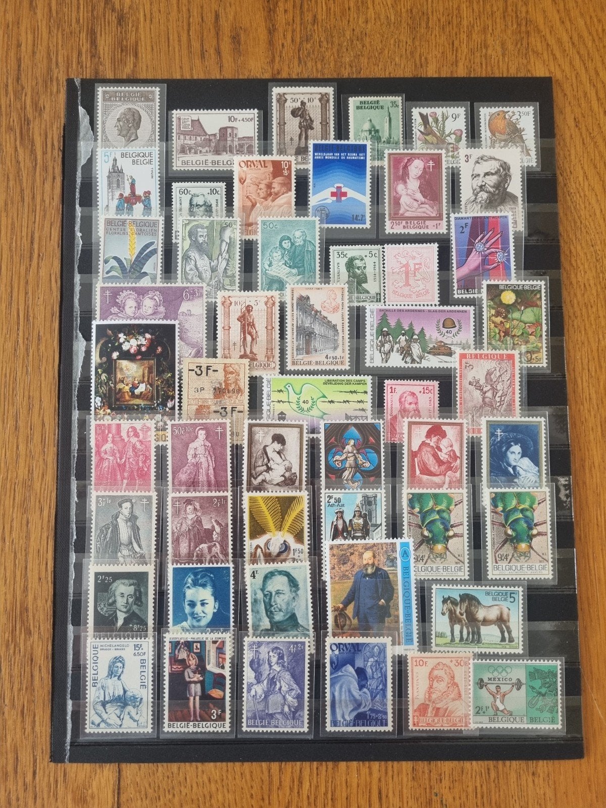 Collectie Belgische postzegels in album, Postzegels en Munten, Ophalen of Verzenden