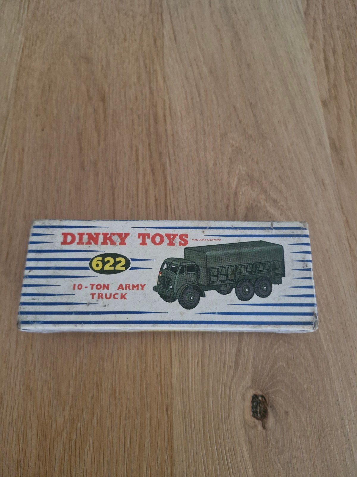 Dinky Toys 622 10-Ton Army Truck - Vintage Legertruck, Hobby en Vrije tijd, Overige merken, Gebruikt, 1:32 tot 1:50, Ophalen of Verzenden