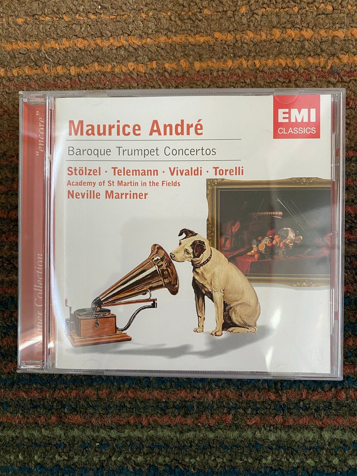 Maurice André - Baroque Trumpet Concertos CD, Ophalen, Gebruikt, Soloconcert, Vivaldi