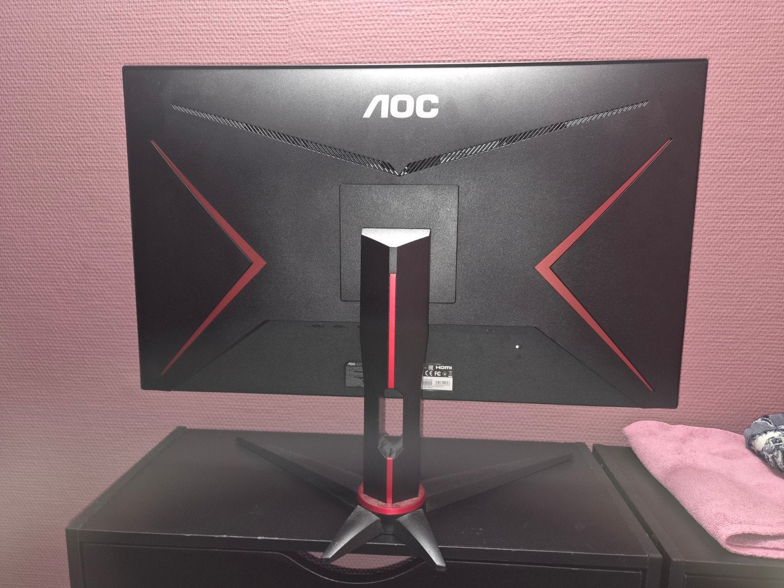 AOC 27G2SAE/BK, HD, AOC, Zo goed als nieuw, LED