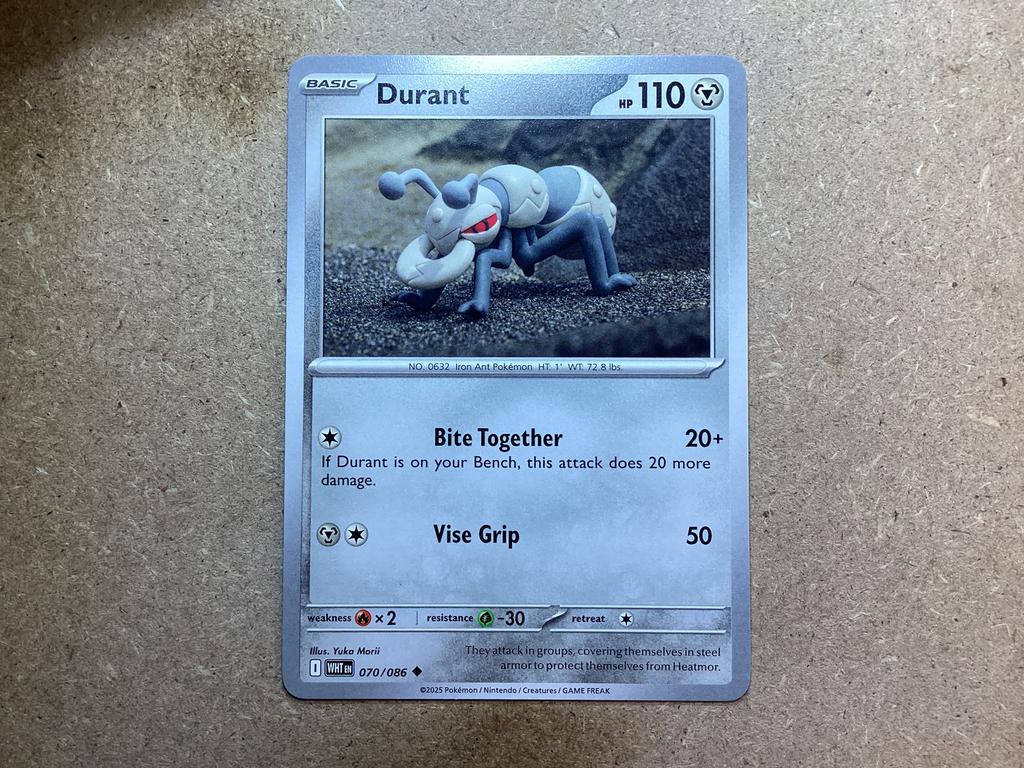 1x Durant [WHT 070/086] (Near Mint), Ophalen of Verzenden, Zo goed als nieuw, Losse kaart