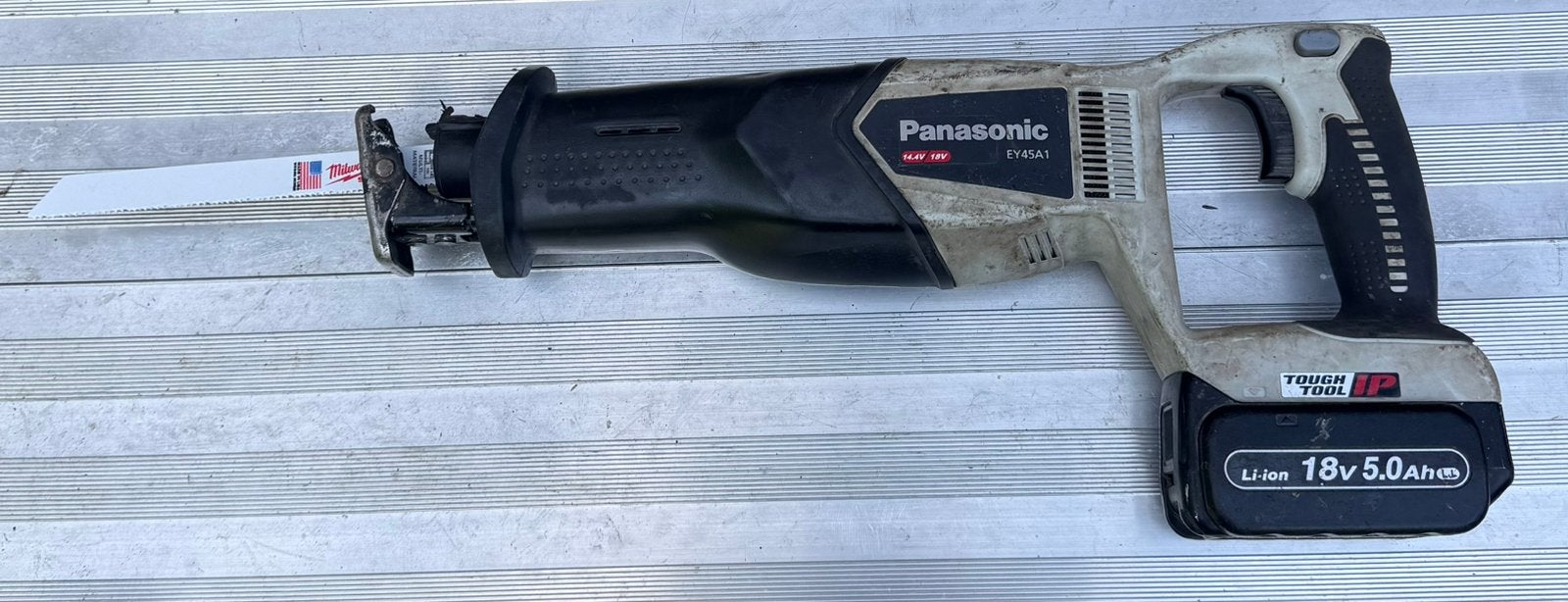 Panasonic accu reciprozaag set, Ophalen of Verzenden, Gebruikt, Overige typen