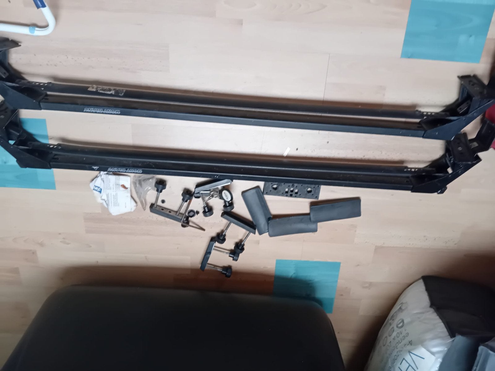 Dakkoffer Sunbox en dakdragers, Auto diversen, Ophalen, Gebruikt