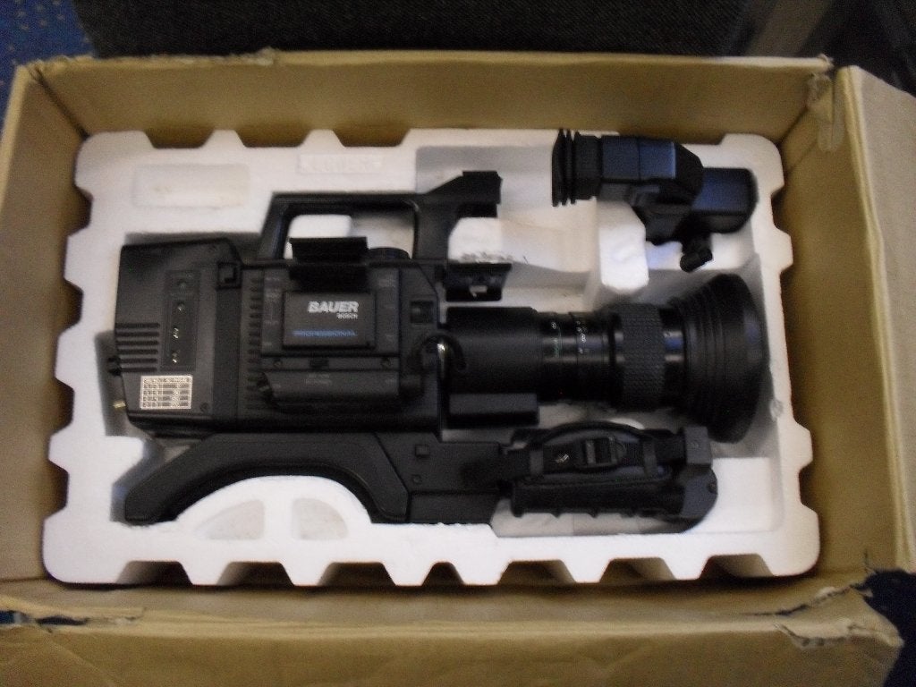 Panasonic Bosch/Bauer professionele videocamera 12x zoom, Ophalen of Verzenden, Overige soorten, Camera