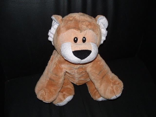 TOYTRADING TIJGER VELOURS BEIGE MET VAGE ZWARTE, Ophalen of Verzenden, Nieuw, Overige typen
