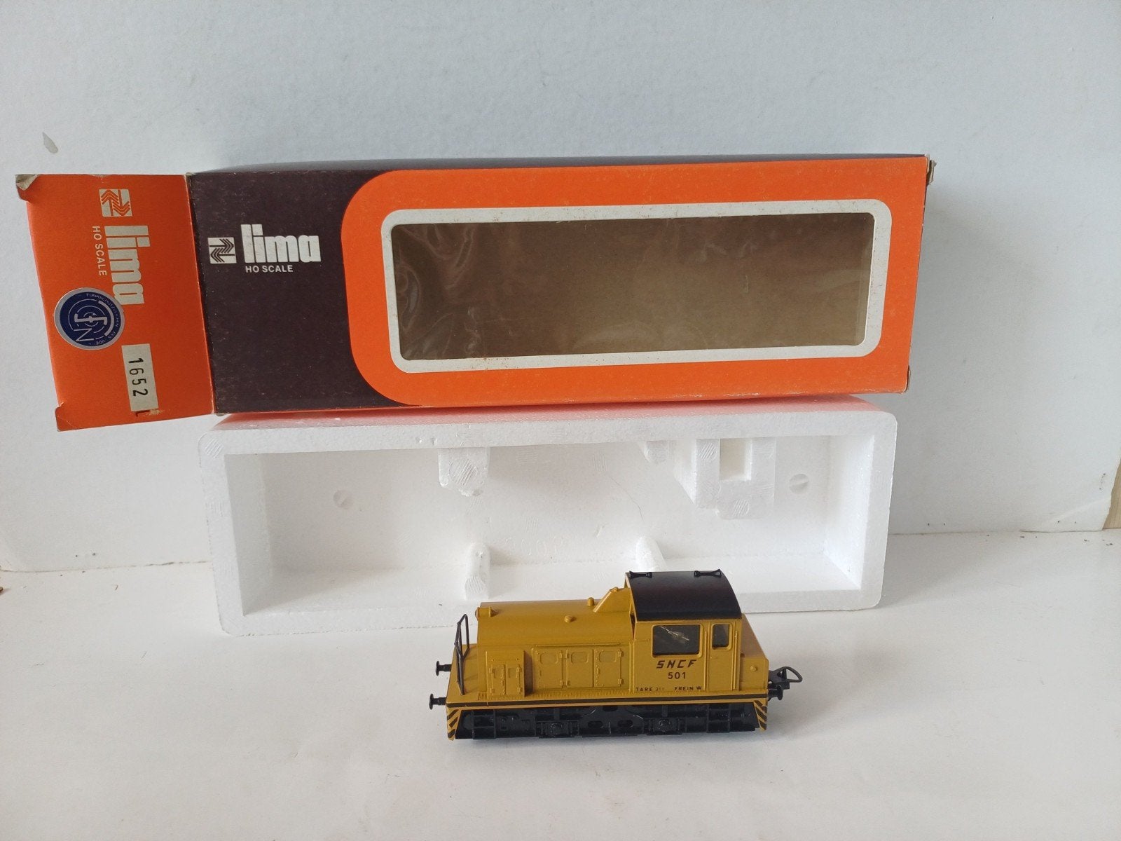Lima Hema HO H0 1:87 treinwagen train wagon 1980's sncf, Hobby en Vrije tijd, Ophalen of Verzenden, Gelijkstroom, Locomotief