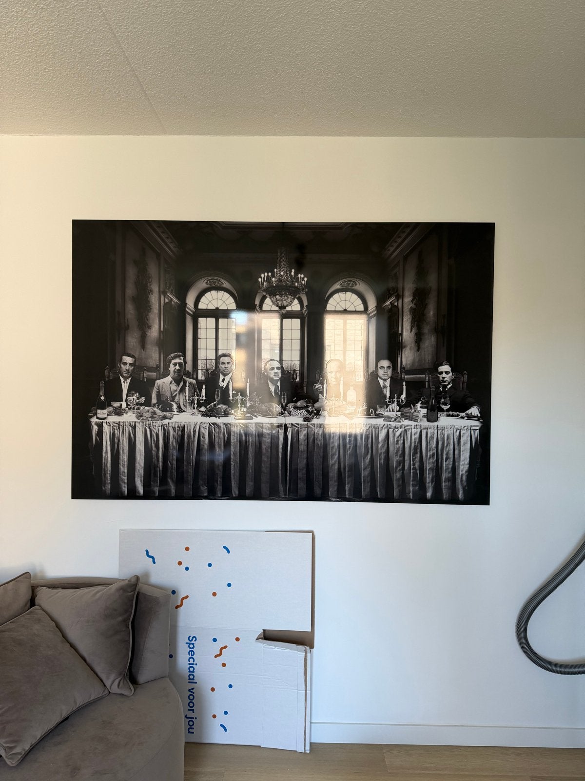 Schilderij Last Supper, Ophalen, 100 tot 125 cm, 75 – 100, Print