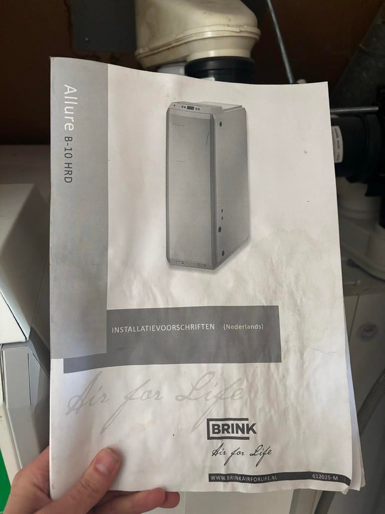 Brink Allure B-10 HRD unit (met garantie), Ophalen, Zo goed als nieuw, Minder dan 60 cm, Overige typen